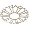 Ekena Millwork Augustus Wood Fretwork Pierced Ceiling Medallion, Birch, 36"OD x 12 5/8"ID x 3/8"T CMWP36X36X0375AUBI - alternate 4